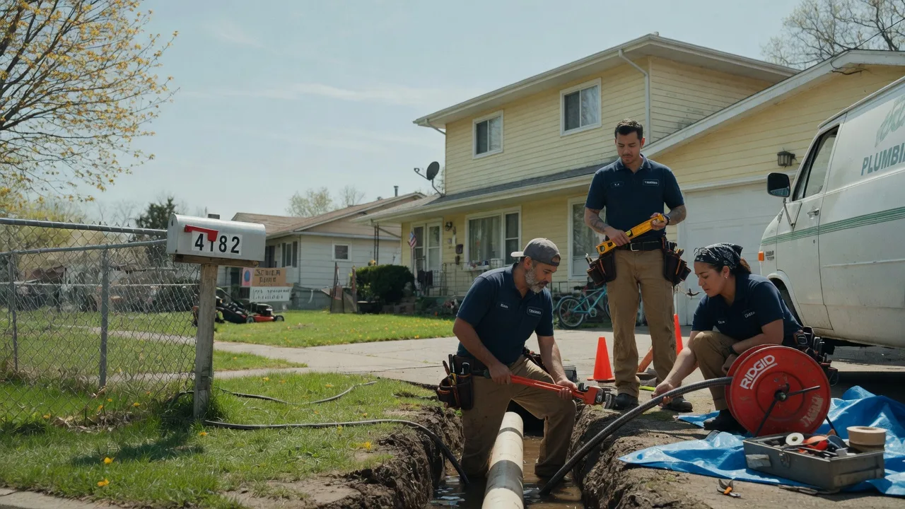 Gas Line Repair in Oostburg, WI near me